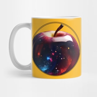 Abstract apple artwork Mug